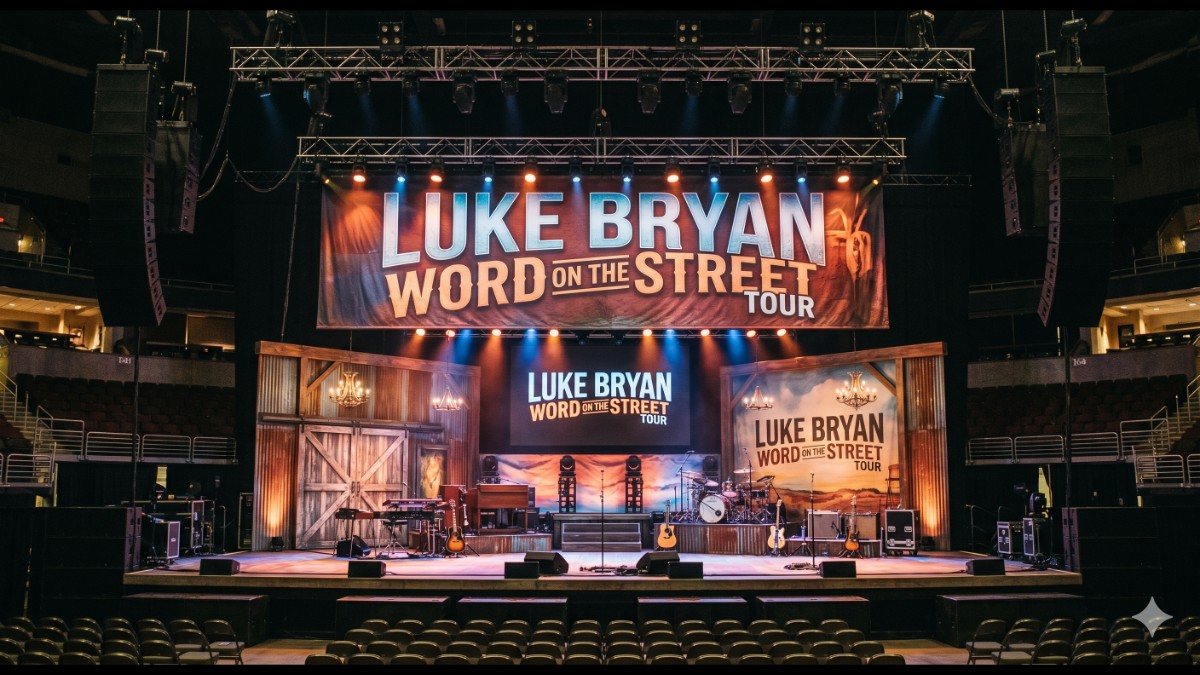 Luke Bryan Word On The Street Tour